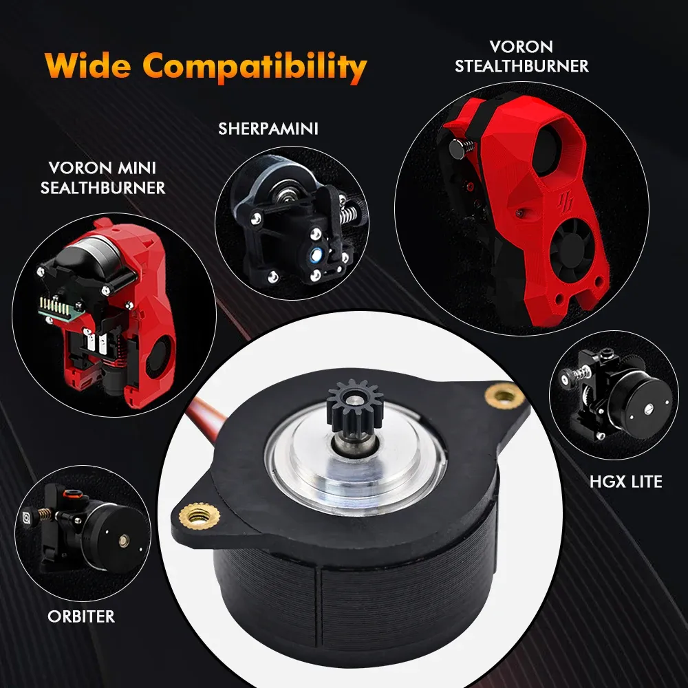 K1 K1C Ender 3 V3 SE Extruder Motor 1,8 Grad