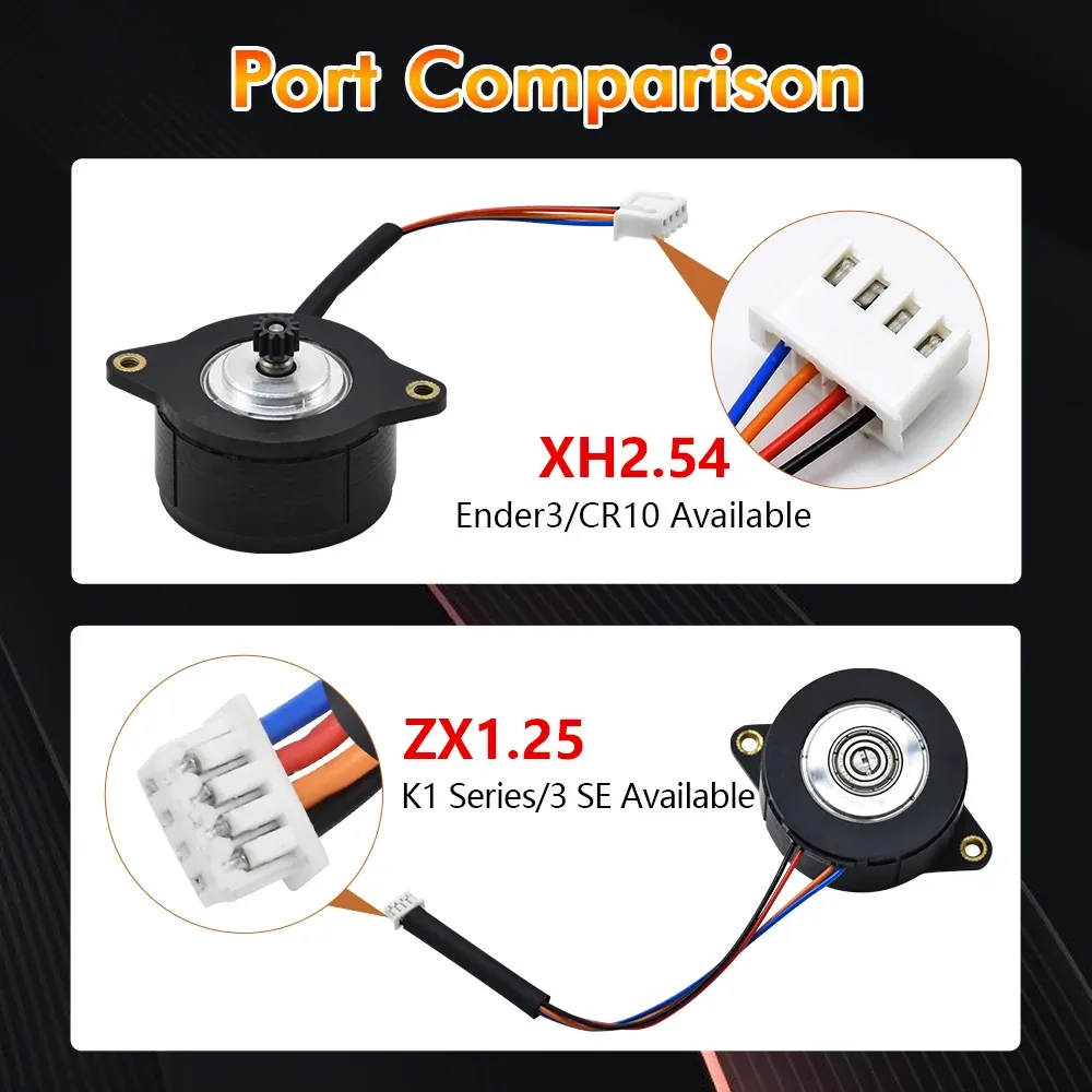 K1 K1C Ender 3 V3 SE Extruder Motor 1,8 Grad