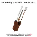 K1c Düse K1 Max Gehärtete Stahldüse Bimetall Heatbreak für Ender 3 V3 – Farbe HK-Red