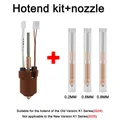 K1c Düse K1 Max Gehärtete Stahldüse Bimetall Heatbreak für Ender 3 V3 – Farbe RHk-nozzle(268)