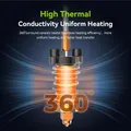 K2 Plus Hotend-Zubehörset mit Keramik-Heizblock und Ganzmetall-Konstruktion – 5