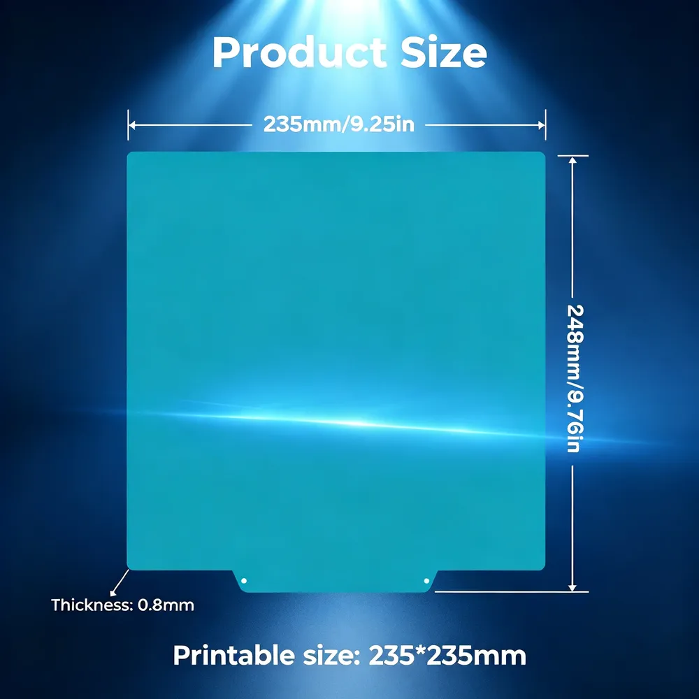 Kaltplatte flexibel 235 x 235 mm