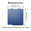 Kaltplatte flexibel PEI 200 x 200 mm – 5
