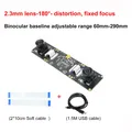 Kamera 1080P Dual-Objektiv USB 3D Stereo VR Roboter Vision – Farbe 2.3mm 180 degree