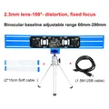 Kamera 1080P Dual-Objektiv USB 3D Stereo VR Roboter Vision – Farbe 2.3mm lens -Tripod