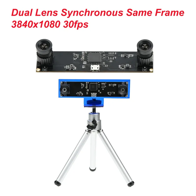 Kamera 4MP USB Dual-Objektiv 1080P 3D VR Tiefengesichtserkennung