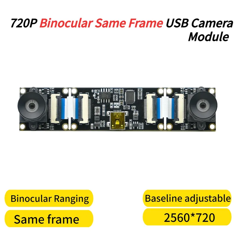 Kamera 720P Dual-Objektiv USB 3D Stereo VR synchron