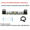Kamera 720P USB Dual-Objektiv 3D Stereo VR Tiefenmessung – Farbe 4.2mm-54 degree