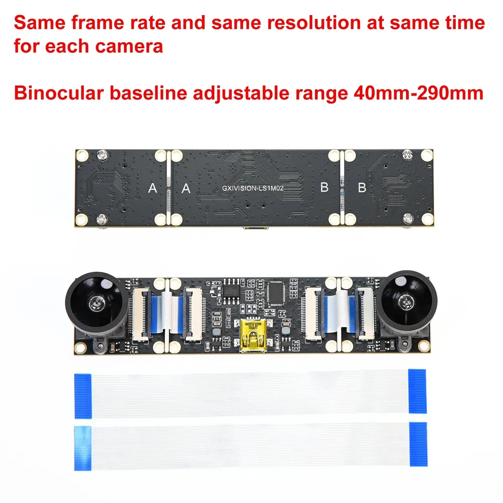 Kamera 720P USB Dual-Objektiv 3D Stereo VR Tiefenmessung