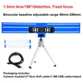Kamera 720P USB Dual-Objektiv 3D Stereo VR Tiefenmessung – Farbe tripod 1.3mm lens
