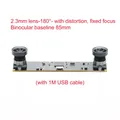 Kamera Dual-Objektiv USB 1080P 3D Stereo Gesichtserkennung – Farbe 2.3mm lens 180 deg