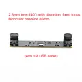 Kamera Dual-Objektiv USB 1080P 3D Stereo Gesichtserkennung – Farbe 2.8mm lens 140 deg
