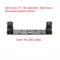 Kamera Dual-Objektiv USB 1080P 3D Stereo Gesichtserkennung – Farbe 6mm lens 73 degs