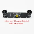 Kamera Dual-Objektiv USB 3D Stereo VR 2560x720 synchron – Farbe 2.4mm 125 degree