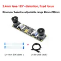 Kamera Dual-Objektiv USB 3D Stereo VR 720p synchron einstellbar – Farbe 2.4mm 125 degree
