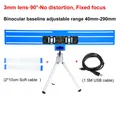 Kamera Dual-Objektiv USB 3D Stereo VR 720p synchron einstellbar – Farbe 3mm lens tripod