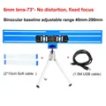 Kamera Dual-Objektiv USB 3D Stereo VR 720p synchron einstellbar – Farbe 6mm lens tripod