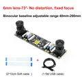 Kamera Dual-Objektiv USB 3D Stereo VR 720p synchron einstellbar – Farbe 6mm 73 degree