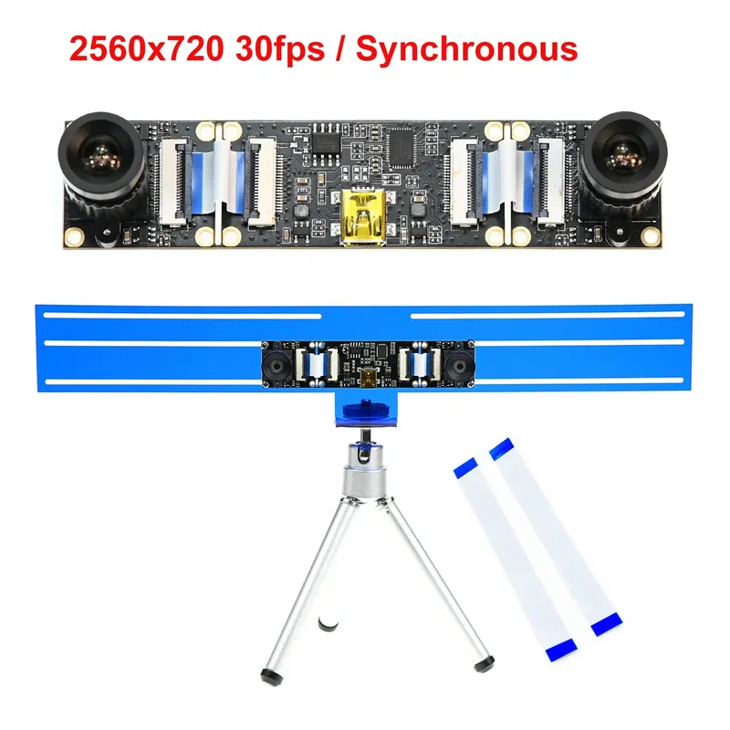 Kamera Dual-Objektiv USB 3D Stereo VR 720p synchron einstellbar