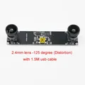 Kamera Dual-Objektiv USB 720P 3D VR Tiefenerkennung synchron – Farbe 2.4mm 125 degree