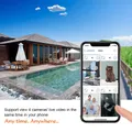 Kamera WLAN 4K 2MP Smartphone App Fernüberwachung 1080P – 3