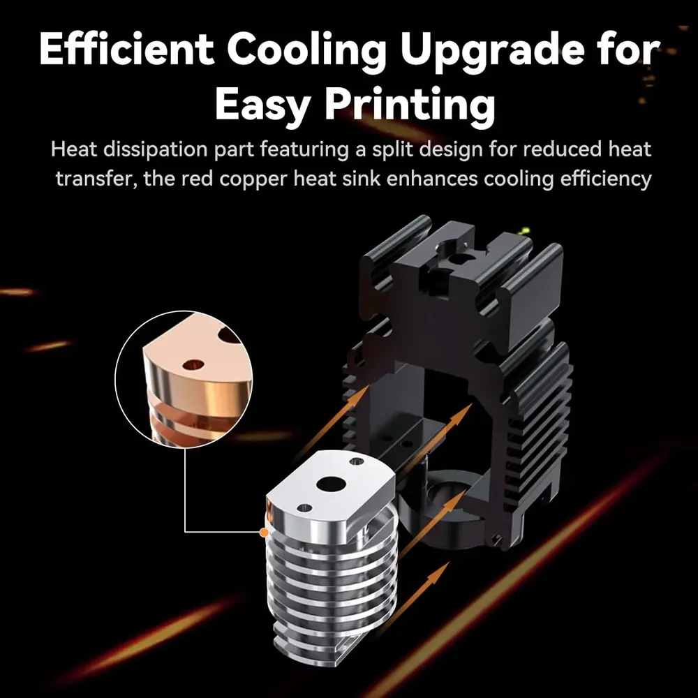 Keramik-Heizblock-Kit für Creality Ender 3 V3 SE/KE