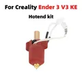 Keramik-Heizblock-Kit mit Silikonabdeckung 300 °C für Ender-3 V3 KE – Farbe 0.4mm Red hotend kit