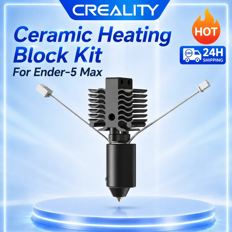 Keramik-Heizblock-Set mit Düse für Creality Ender-5 Max