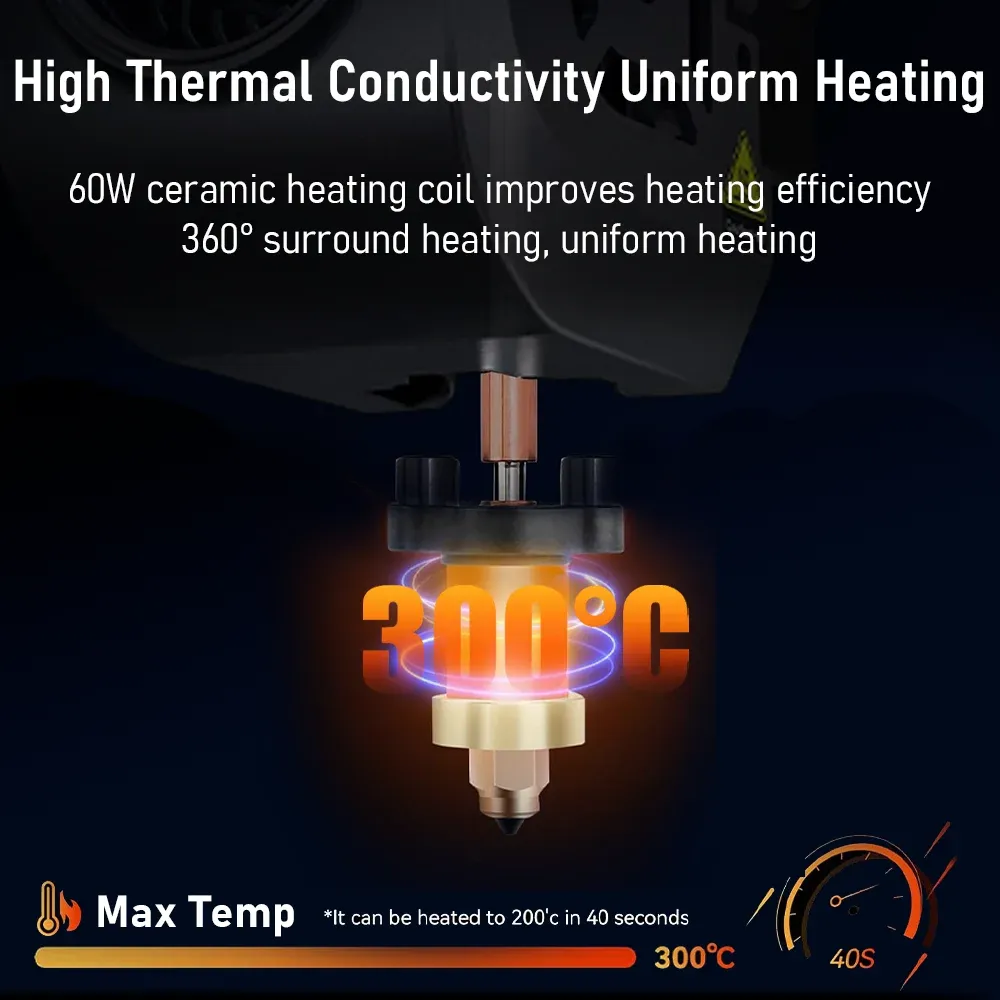Keramik Heizung Rohr Thermistor für Bambu Lab K1 SE MAX