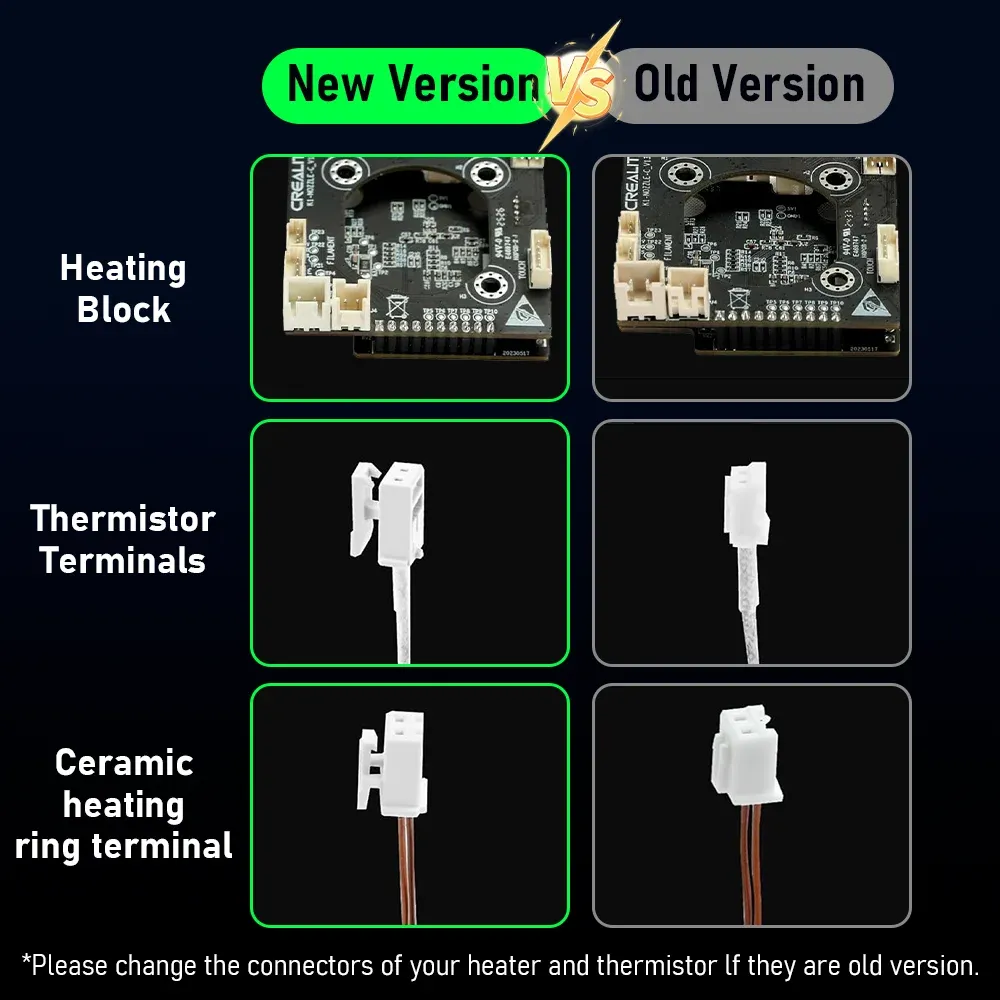Keramik Heizung Rohr Thermistor für Bambu Lab K1 SE MAX