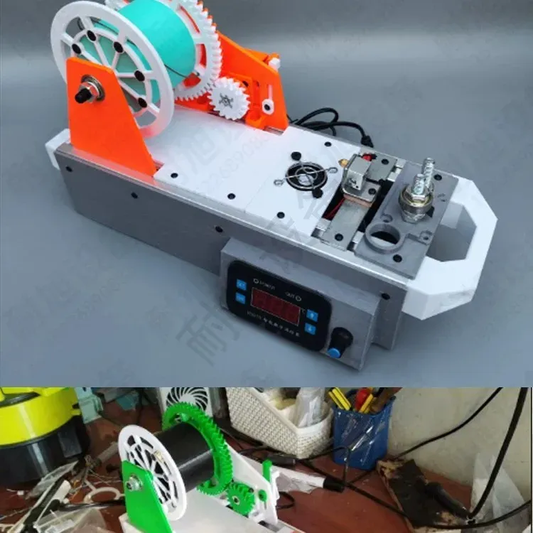 Kleinserien-Extruder für PET-Filament aus Kunststoffabfällen