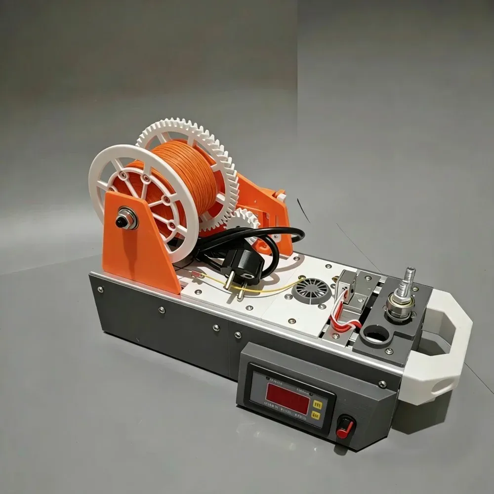 Kleinserien-Extruder für PET-Filament aus Kunststoffabfällen