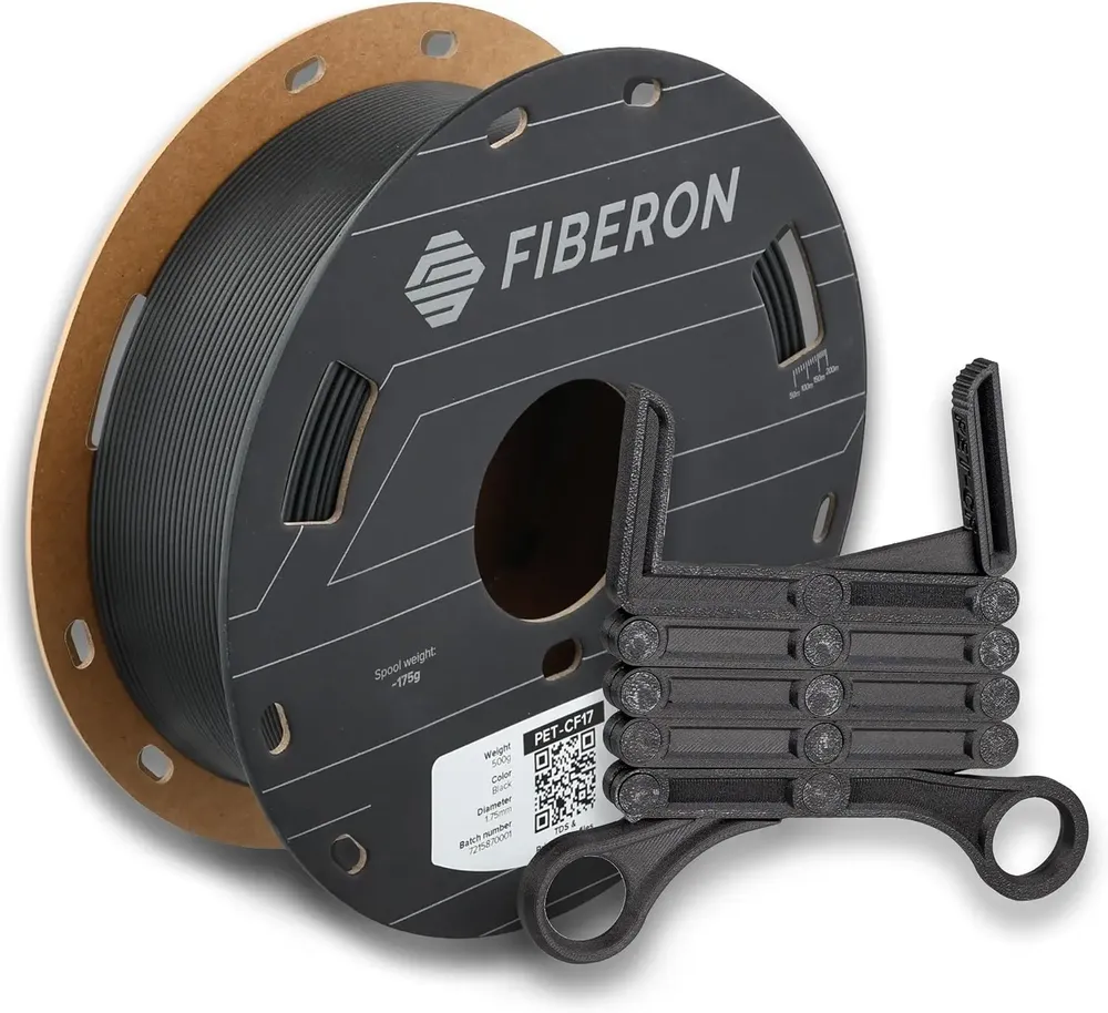 Kohlefaser Glasfaser Filament 1,75 mm verstärkt 500 g