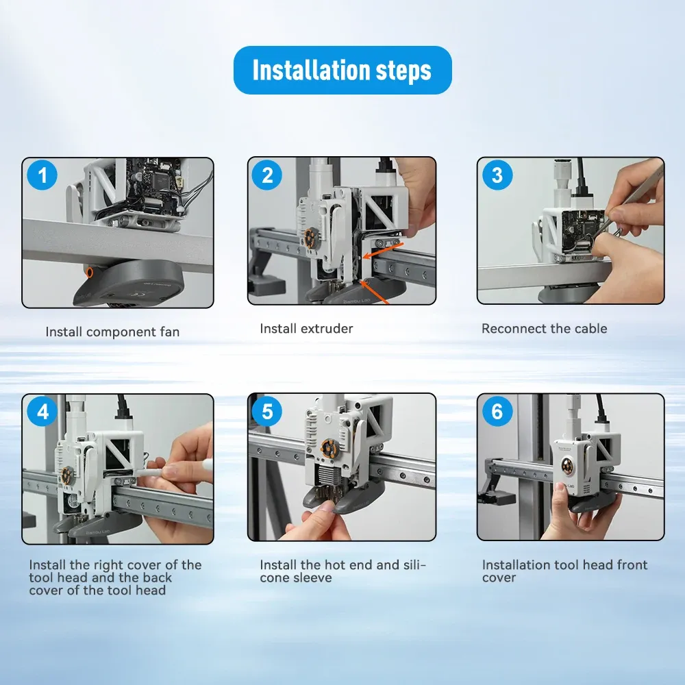Kühlventilator 18.000 U/min für Bambu Lab Hotend