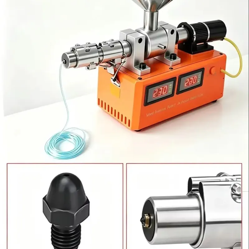 Labor-Extruder 1,75 bis 2,3 mm für Filamentherstellung und Recycling