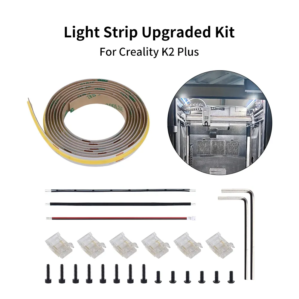LED-COB-Streifen für Creality K2 Plus Drucker Upgrade