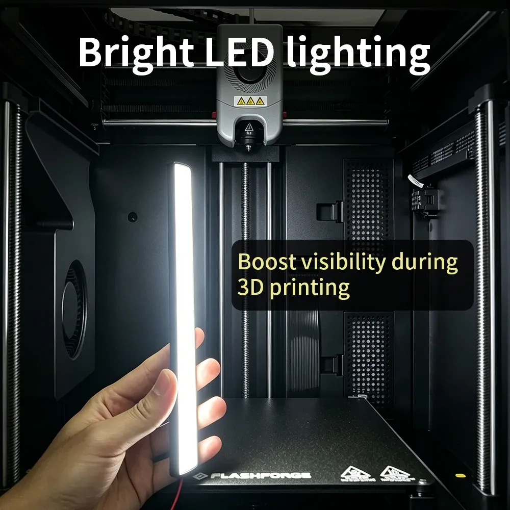 LED-Doppel-Lichtleiste 24 V für Flashforge AD5M AD5X