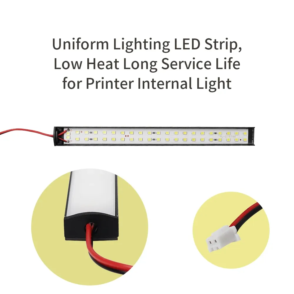 LED-Doppel-Lichtleiste 24 V für Flashforge AD5M AD5X