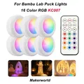 LED Lampen Set RGBW 16 Farben für Bambu Lab Puck Lights – 1