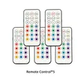 LED Lampen Set RGBW 16 Farben für Bambu Lab Puck Lights – Farbe Controller-5pcs