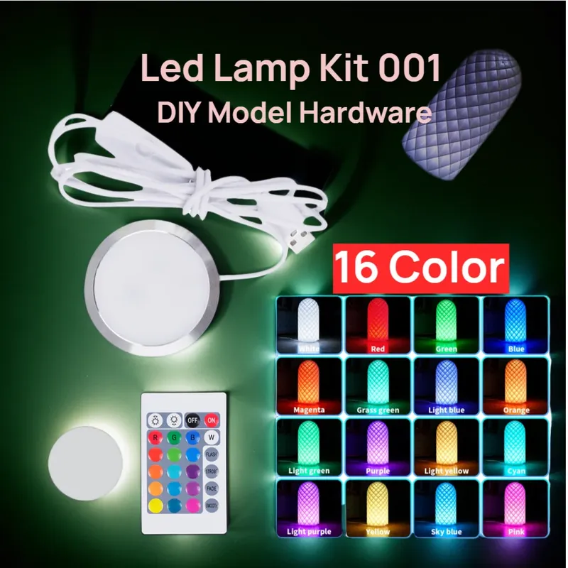 LED-Licht-Kit für Bambu Lab 3D-Drucker 16 Farben