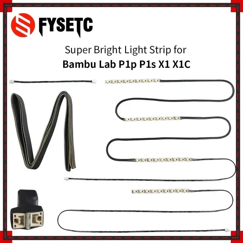 LED-Lichtleiste 112 cm IP20 für Bambu P1P P1S X1 X1C