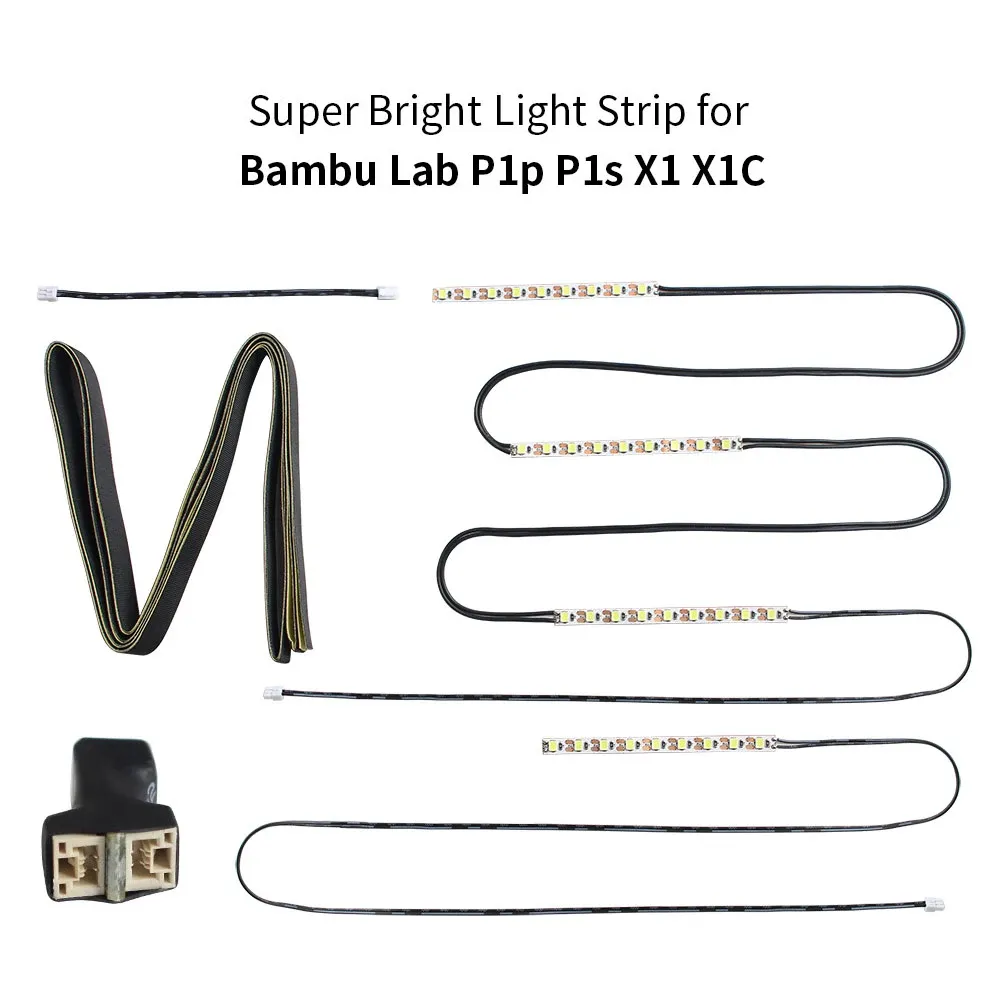 LED-Lichtleiste 112 cm IP20 für Bambu P1P P1S X1 X1C