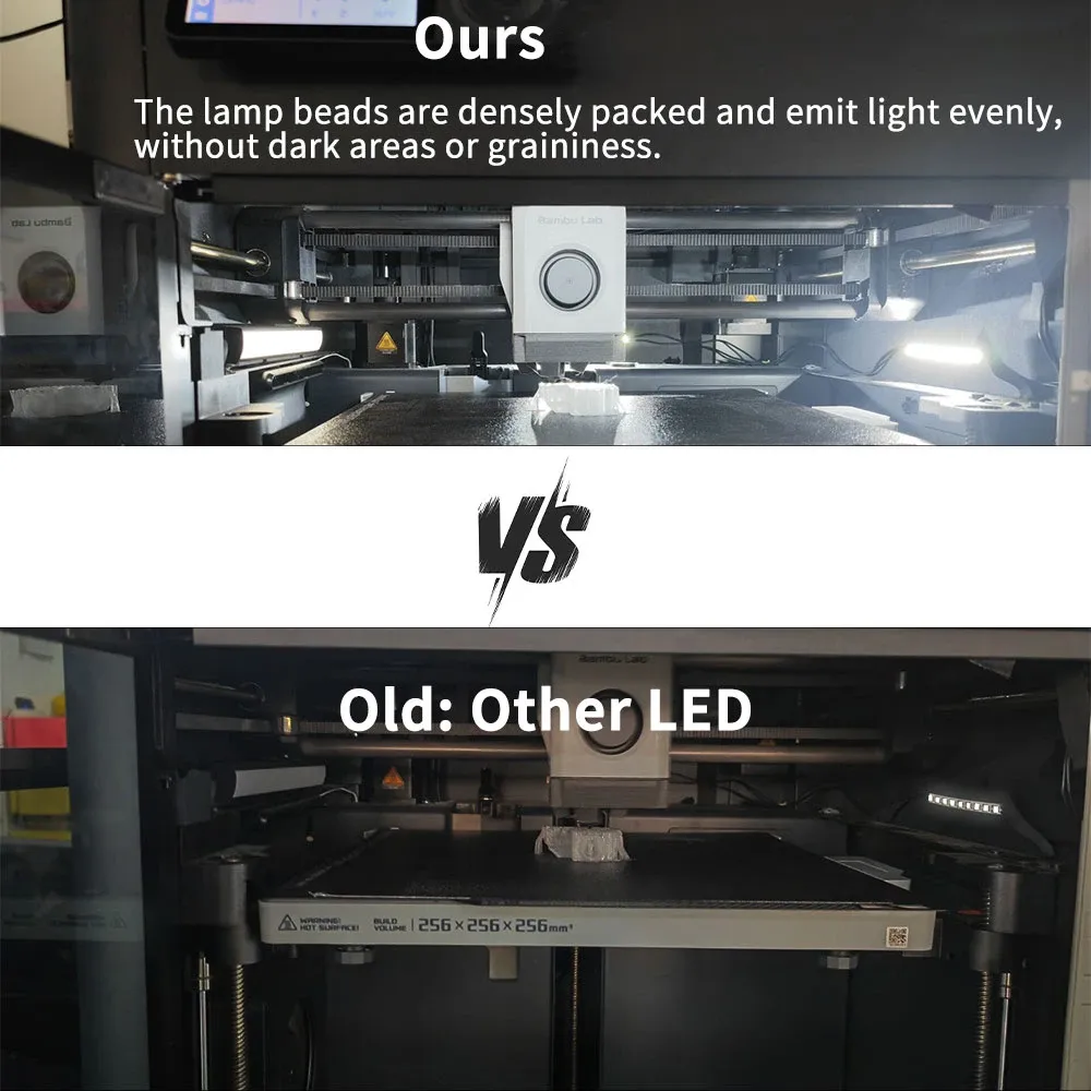 LED-Lichtleiste 112 cm IP20 für Bambu P1P P1S X1 X1C