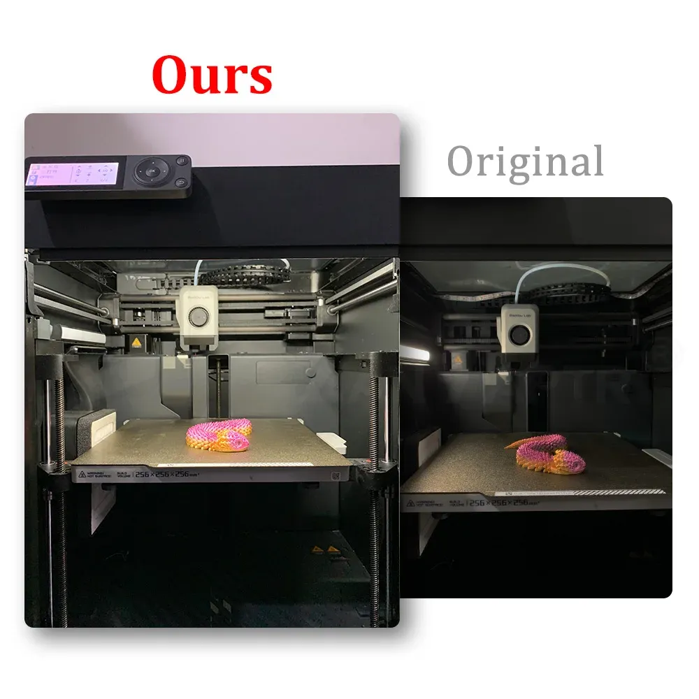LED Lichtleiste für Bambu Lab X1 P1 Serie magnetisch