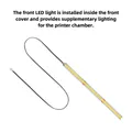 LED-Lichtleiste vorne links für Bambu P2S Drucker – 3