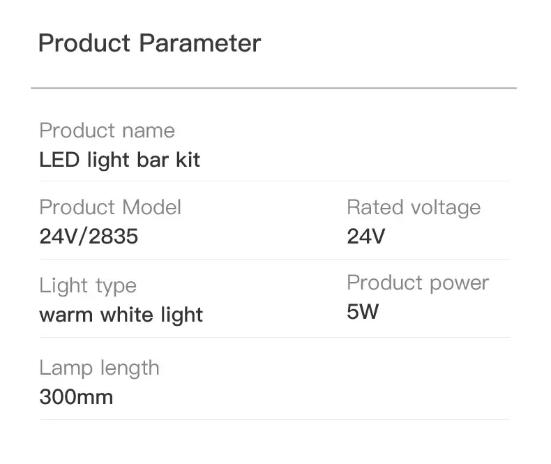 LED Lichtleisten Kit 24V für Ender 3 S1 Pro CR-10 Smart Pro