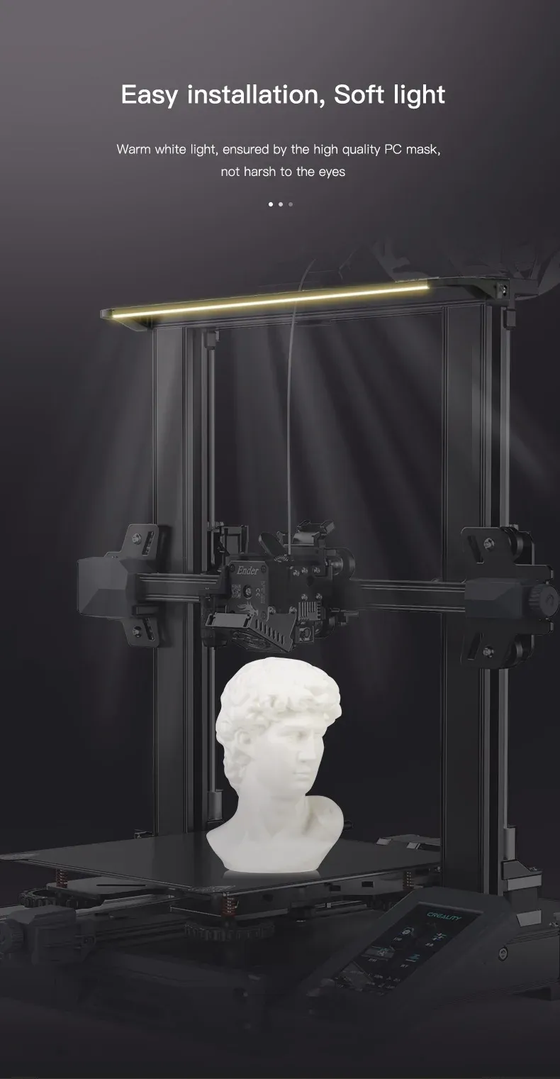 LED Lichtleisten Kit 24V für Ender 3 S1 Pro CR-10 Smart Pro