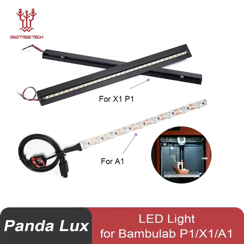 LED Lichtleisten Kit hohe Helligkeit für Bambulab A1 P1 X1
