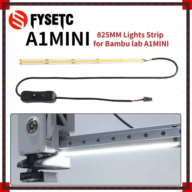 LED-Lichtstreifen 24 V für Bambu Lab A1 A1 Mini